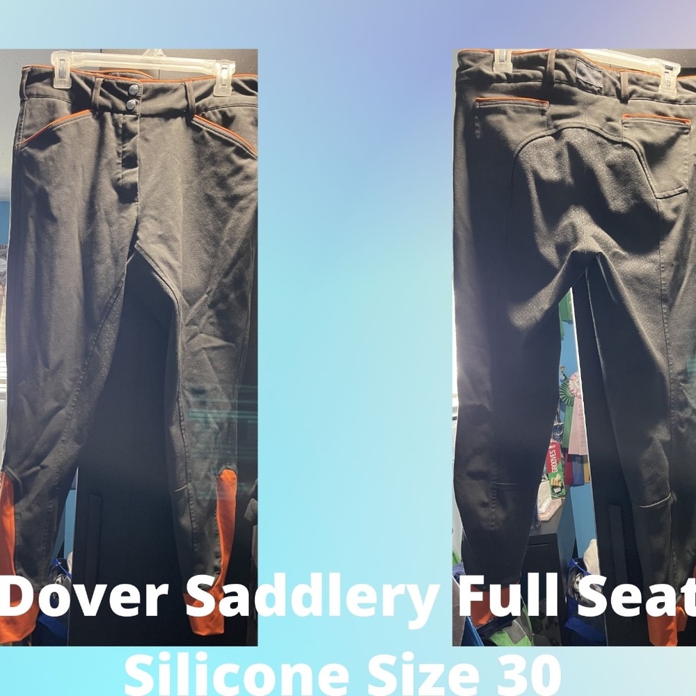 Dover Saddlery Full Seat Silicone Breeches